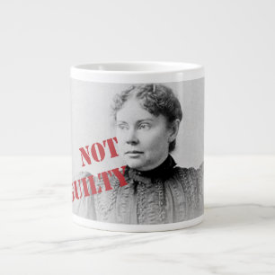Lizzie Borden ~ Not Guilty Large Coffee Mug