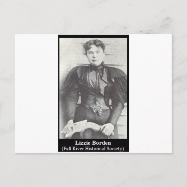 lizzie borden postcard (Front)