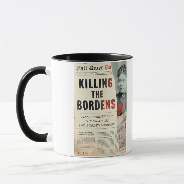 Lizzie Borden quote and book cover mug (Left)