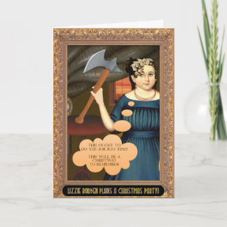 Lizzie Borden's Christmas Card (History Rewritten