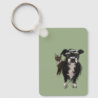 Lizzie & Kitty Key Ring