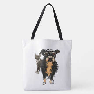 Lizzie & Kitty Tote Bag