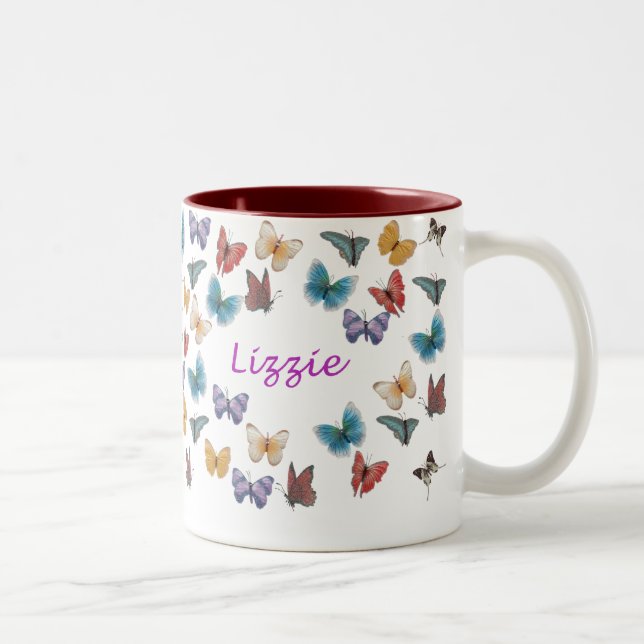 Lizzie Two-Tone Coffee Mug (Right)