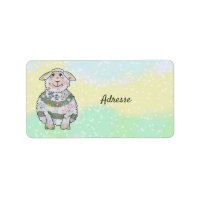 Lizzy  adressaufkleber