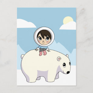 Lizzy and Frosting Postcard