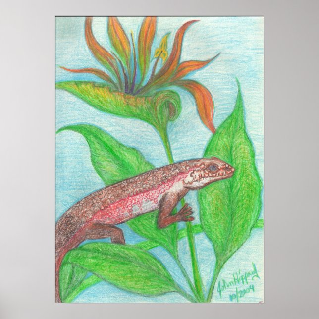 "Lizzzard, lizzzard, lizzzard" Poster (Front)