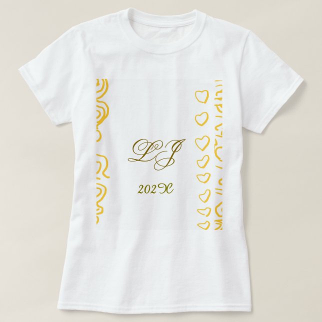 LJ Monogram  T-Shirt (Design Front)