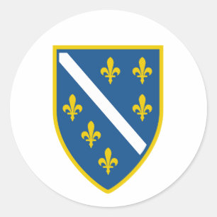 Ljiljani Classic Round Sticker