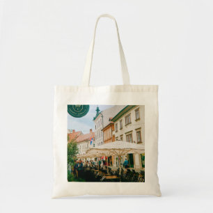Ljubljana Cityscape Tote Bag