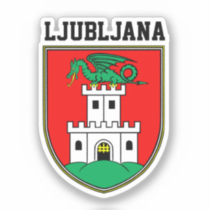 Ljubljana coat of arms - SLOVENIA