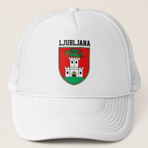 Ljubljana coat of arms - SLOVENIA Trucker Hat
