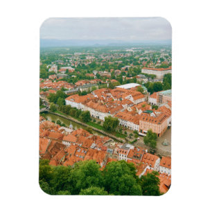 Ljubljana from above magnet