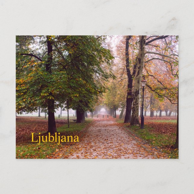 Ljubljana postcard (Front)