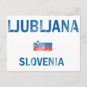 Ljubljana Slovenia Designs Postcard