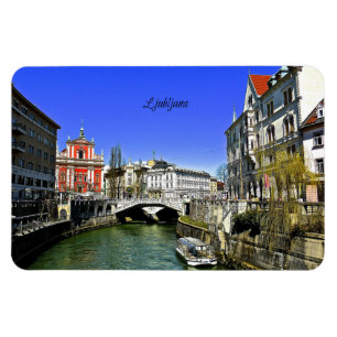 Ljubljana, Slovenia Magnet