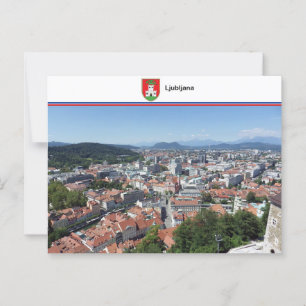 Ljubljana - Slovenia Postcard