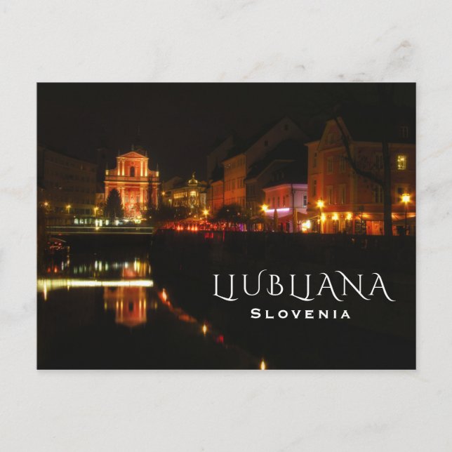 Ljubljana, Slovenia Postcard (Front)