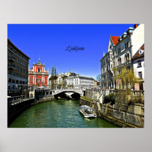 Ljubljana, Slovenia Poster