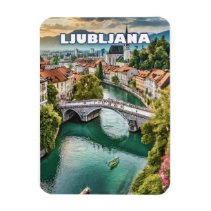 Ljubljana, Slovenian jewel Magnet