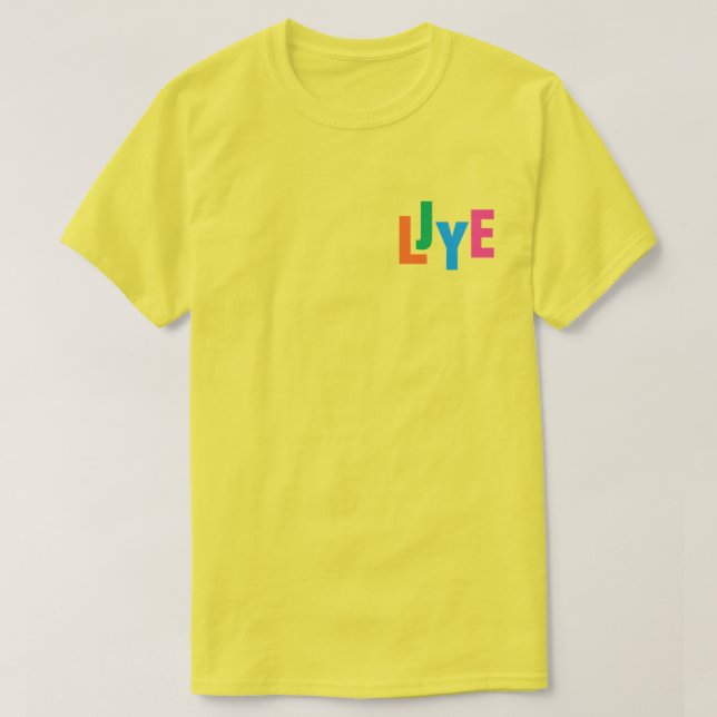 LJYE 2-sided T-Shirt (Design Front)