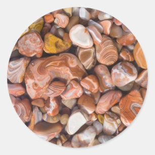 lksupagates classic round sticker