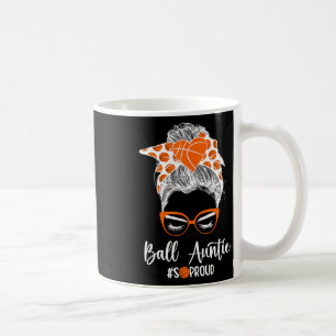 Ll Auntie So Proud Sketll Aunt Sketll Player Aunt Coffee Mug