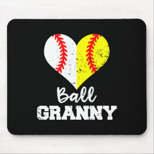 Ll Granny Heart Funny Sell Softll Granny Mouse Mat