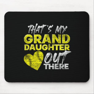 Ll Heart Thats My Granddaughter Out There Softll Mouse Mat