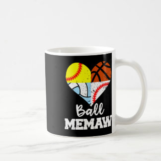 Ll Memaw Sell Softll Sketll Volleyll Player  Coffee Mug