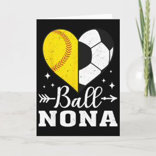 Ll Nona Funny Softll Soccer Nona Card