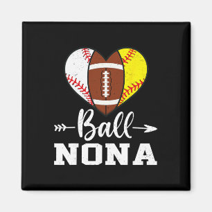 Ll Nona Sell Footll Softll Player Magnet