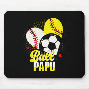 Ll Papu Sell Softll Soccer Funny Cute Xmas Mouse Mat