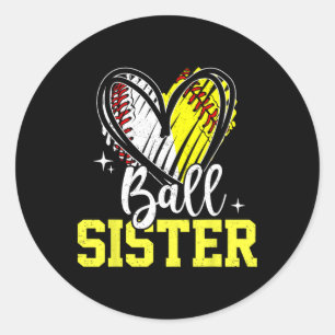 Ll Sister Softll Sell Sister Classic Round Sticker