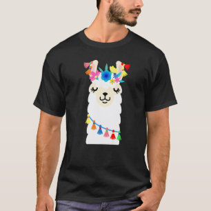 Llama Alpaca Boy Girl Kids 3 T-Shirt