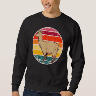 Llama Alpaca Llamas Kids Girls Women 6 Sweatshirt