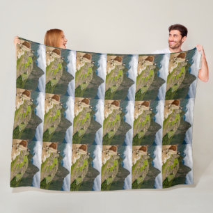 Llama Animal Custom Destiny'S Destiny Fleece Blanket
