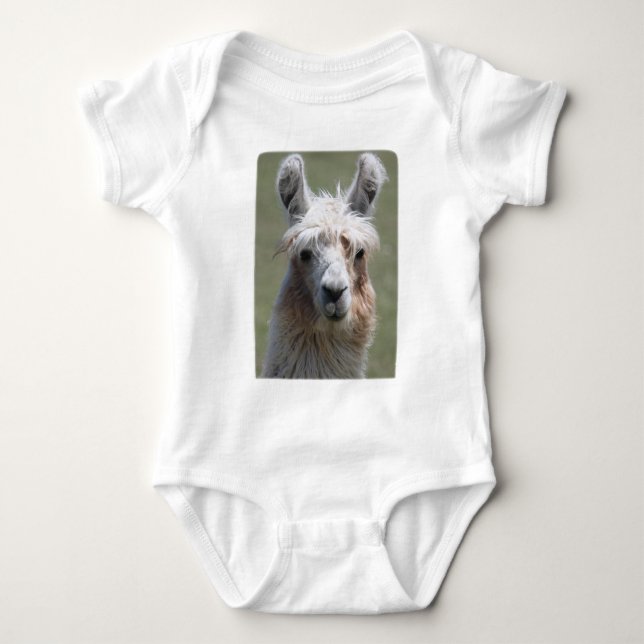 Llama Baby Bodysuit (Front)