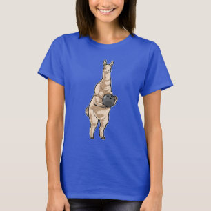 Llama Bowling Bowling ball T-Shirt