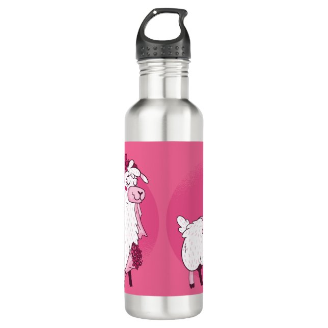 Llama Bride 710 Ml Water Bottle (Front)