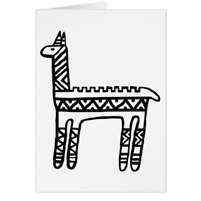 Llama-BW (Front)