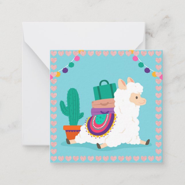 Llama Card (Front)