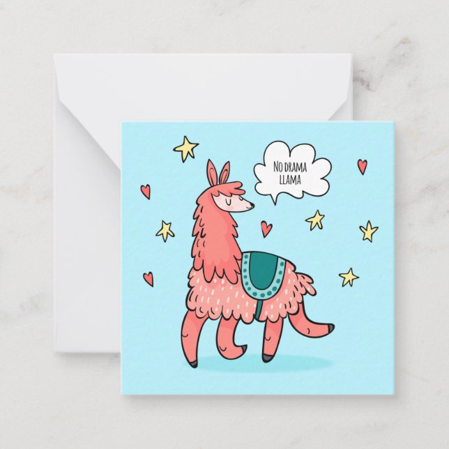 Llama Card (Front)