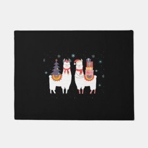Llama Christmas - Alpaca Christmas Doormat