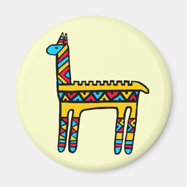 Llama-colours Magnet (Front)