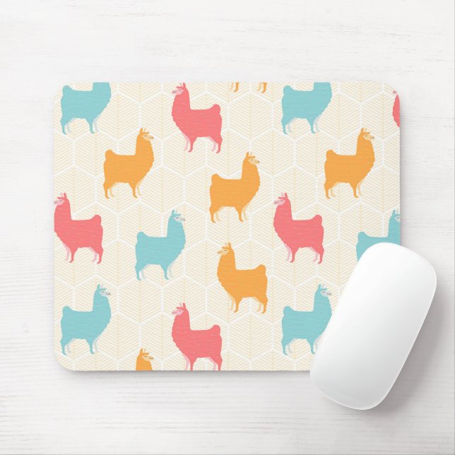 Llama Convention Mouse Mat (With Mouse)