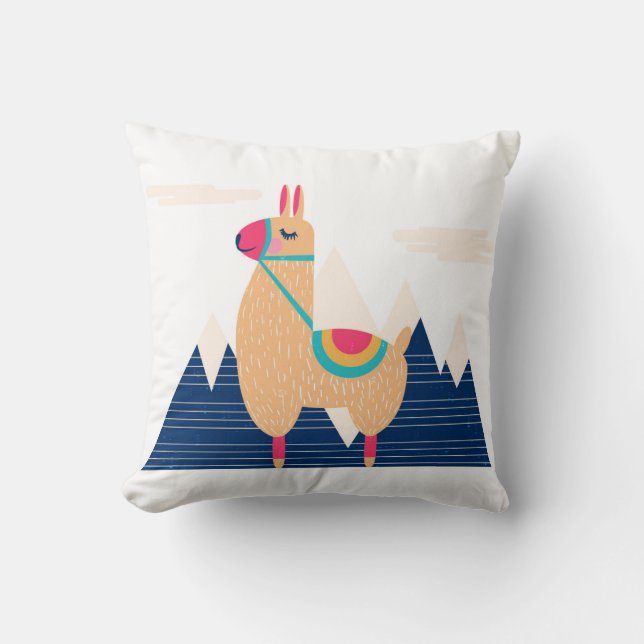 Llama Cushion (Front)