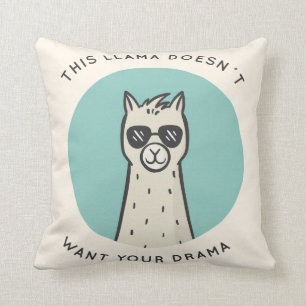 Llama Drama Cushion