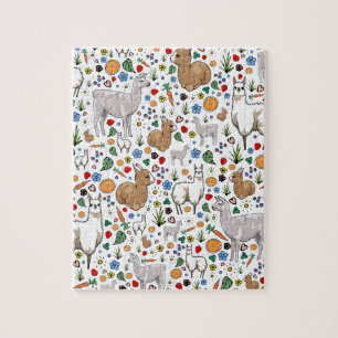 Llama Drama Jigsaw Puzzle