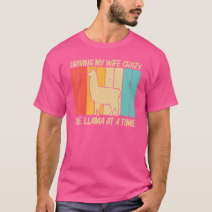 Llama For Men Boys Dad Llama Farm Animal T-Shirt