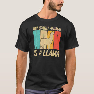 Llama For Men Women Llama Farm Animal 7 T-Shirt